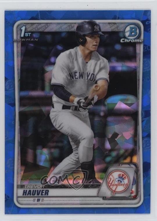 2020 Bowman Chrome Draft Sapphire Edition Trevor Hauver #BD-113 1bc4