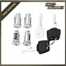 4 Pack Lock Cores Compatible With Thule Roof Racks Key System Lock Cylinders For