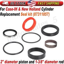 87311857 For Case-IH & New Holland Replacement Seal kit 2" Bore w/ 1-3/8" Rod US