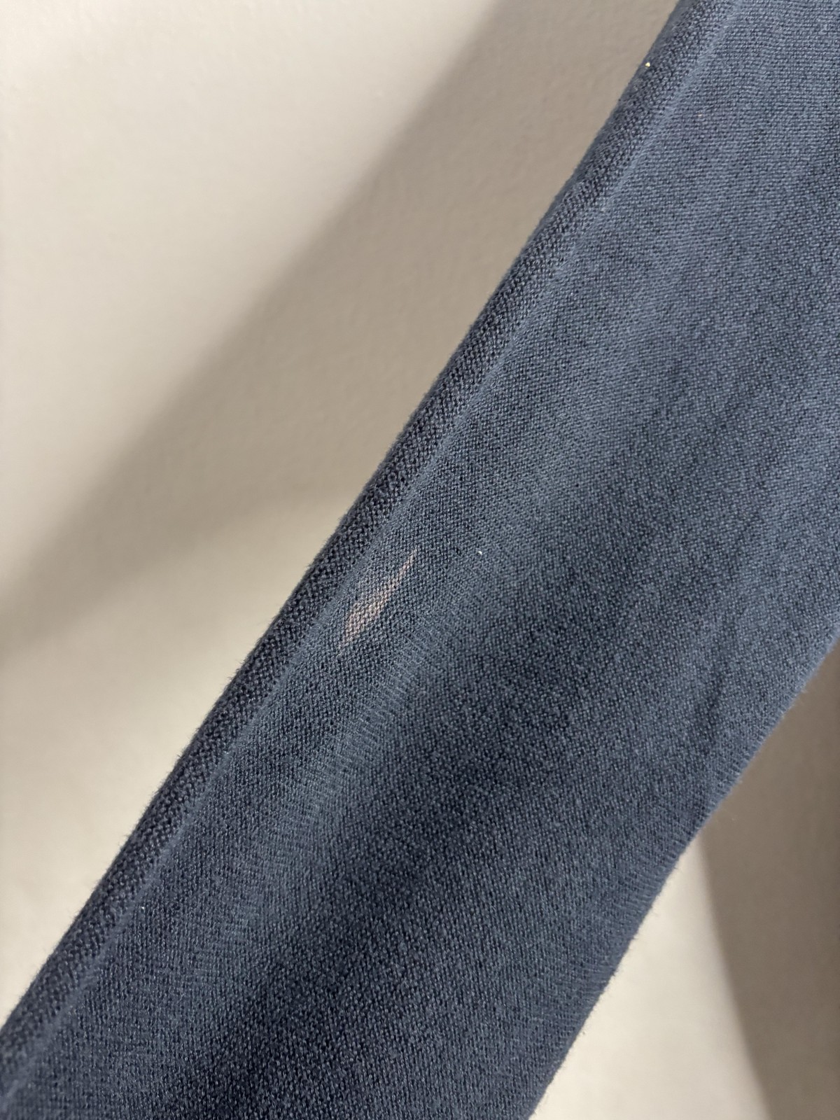 Lacoste Sweater Mens XL Blue V Neck Pullover Knit Contrast Trim Croc Logo France thumbnail 5