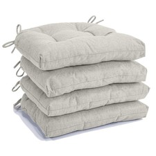 Chair Cushions for Dining Chairs Set of 4, Non Slip Indoor Kitchen Chair Cush...