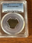 1932-D Lincoln Cent PCGS MS63BN