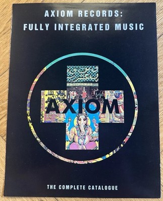AXIOM Records Fully Integrated Music The Complete Catalogue Foldout Brochure