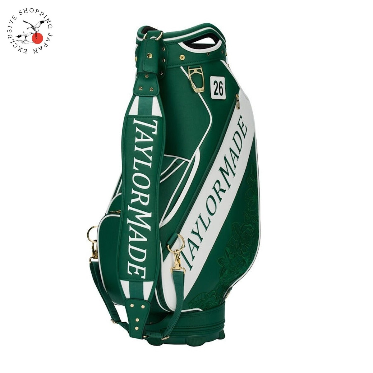 TM26 Liberty Lines Staff Bag テーラーメイド記念品 TaylorMade Golf TM26 Season Opener Staff Bag 10.5 x 47inch Green