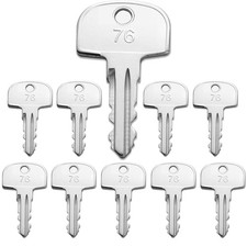 1000pcs For Cole Hersee 601 Keys Sany Excavator Broderson Crane Bluebird Keys