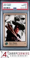 1992 STUDIO #205 KENT HRBEK TWINS POP 6 PSA 10