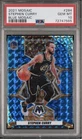 2021-22 Panini Mosaic Stephen Curry Blue Mosaic /99 Warriors PSA 10 pop 16