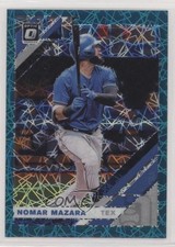 2019 Panini Donruss Optic Teal Velocity Prizm 1/35 Nomar Mazara #125 00lz