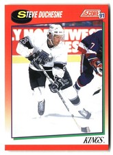1991-92 Score Canadian English #205 Steve Duchesne