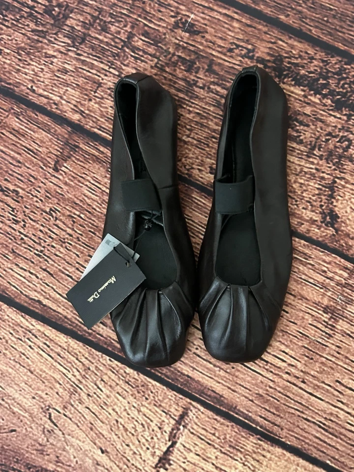 Massimo Dutti Leather Brown Ballet Flat Size 35 (4.5) - Image 3 of 4