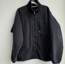 Vintage 90  s Patagonia Synchilla Gray Full Zip Mens Size XL Fleece Made in USA