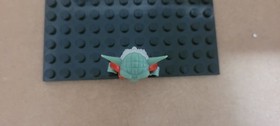 Lego Santa Yoda With Backpack Minifigure Star Wars #7958 Genuine.