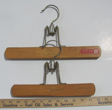 Lot of 2 Vintage Nevco Diplomat Pants / Skirt Hangers