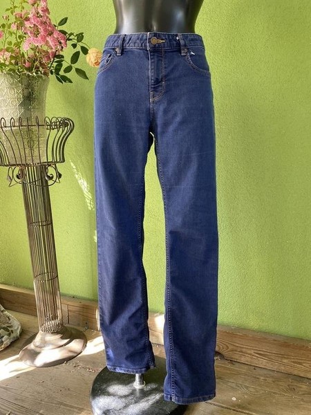 Women Patagonia Jeans Navy Organic Cotton 30 / L