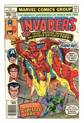 Marvel - INVADERS, THE #22 - Grade 9.6 - Comic Book