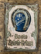 Insegna Targa Solo Cavalier Lamierino Originale Vintage Design Modernariato Rare