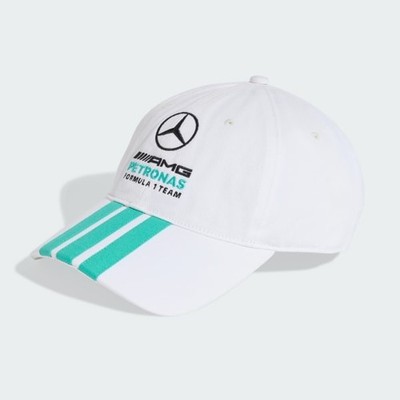 Adidas Mercedes AMG Petronas F1 DNA 3-Stripes Cap Black Dad Hat