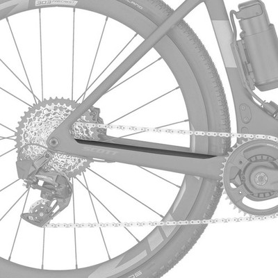Scott Chainstay protector Kettenstrebenschutz für Solace eRide 23 schwarz