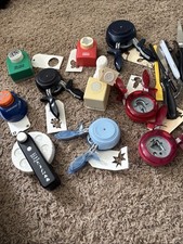 Lot Of 20 Scrapbooking Lot Mixed Lot Of Paper Punches.Different Brands and Tools