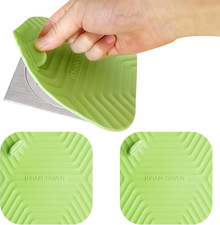 Shower Drain Cover Tub Stopper,2 Pieces Sewer Anti-Odor Mat Deodorizing Drain Pl