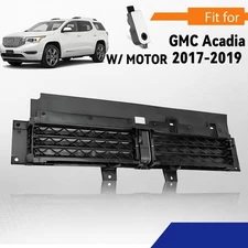Front Lower Radiator Grille Air Shutter With MOTOR For 2017 2018 2019 GMC Acadia