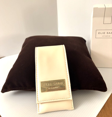 Elie Saab Le Parfume Mirror in Carrying Case with Pillow from Box Set MIrror
