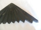 2 Antique Fan Door Corners, Wooden/Black, Good Used Condition — photo 3