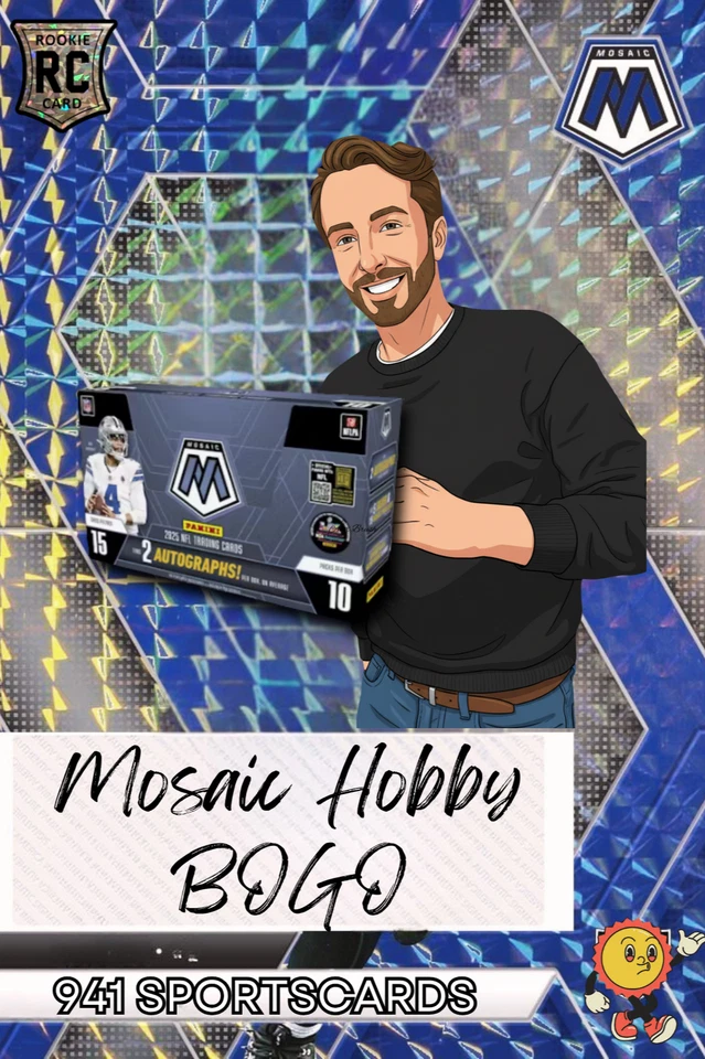 👀MOSAIC HOBBY BOGO BREAKS🏈