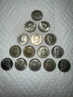 15 KENNEDY HALF DOLLAR LOT! 40% SILVER CIRCULATED 1965-1967 GREAT CONDITION 🔥
