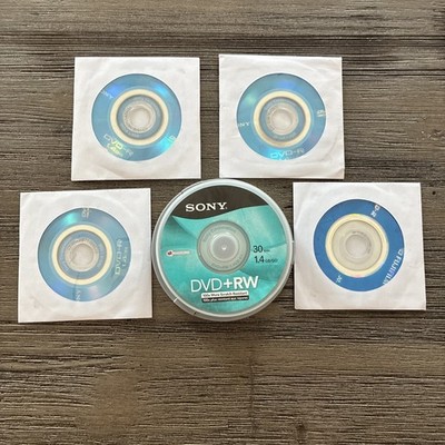 Sony Handycam DVD+RW Pack 1.4GB 30 minutes 9 Discs Plus Bonus DVD-R Discs
