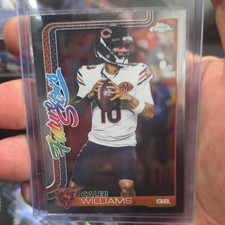 Topps 2024 Chrome Future Stars Insert Caleb Williams Chicago Bears FS-1