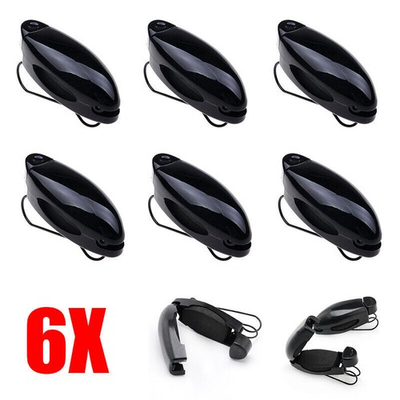 #ad 6PCS Mini Car Auto Sun Visor Glasses Sunglasses Card Ticket Eyeglass Holder Clip $8.69