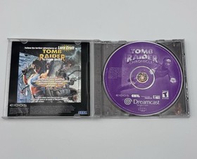Dreamcast Sega Tomb Raider Chronicles Complete CIB/ Tested