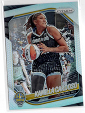 2025 Panini WNBA Prizm Basketball Silver Prizm #89 Kamilla Cardoso Chicago Sky