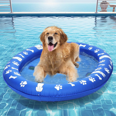 Dog Pool Float Inflatable Pool Floats for Small Medium Large Dogs Up to 65lb Sum