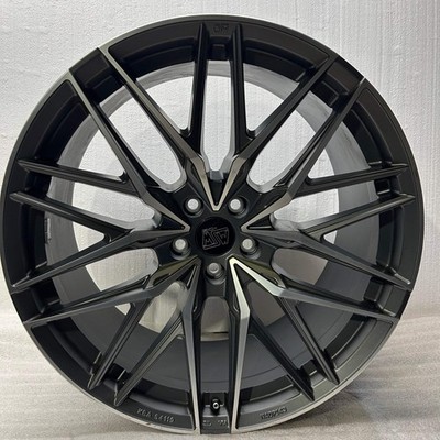 MSW TYPE 50 21X10.5 ET43 5X112 MACHINED W/GUNMETAL ACCENT REAR WHEEL