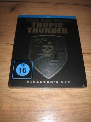 Blu Ray Tropic Thunder Steelbook Stiller Black Downey Jr. NEU & OVP