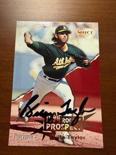 Signed 1994 Score Select - Billy Taylor #391 (RC)