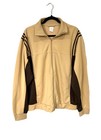 VTG Adidas Zip Up Track Jacket Gold/Yellow And Brown Size XL Hip Hop Streetwear — photo 1