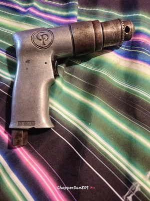 Vintage Chicago Pneumatic CP785 3/8-in. Heavy Duty Pneumatic Air Drill