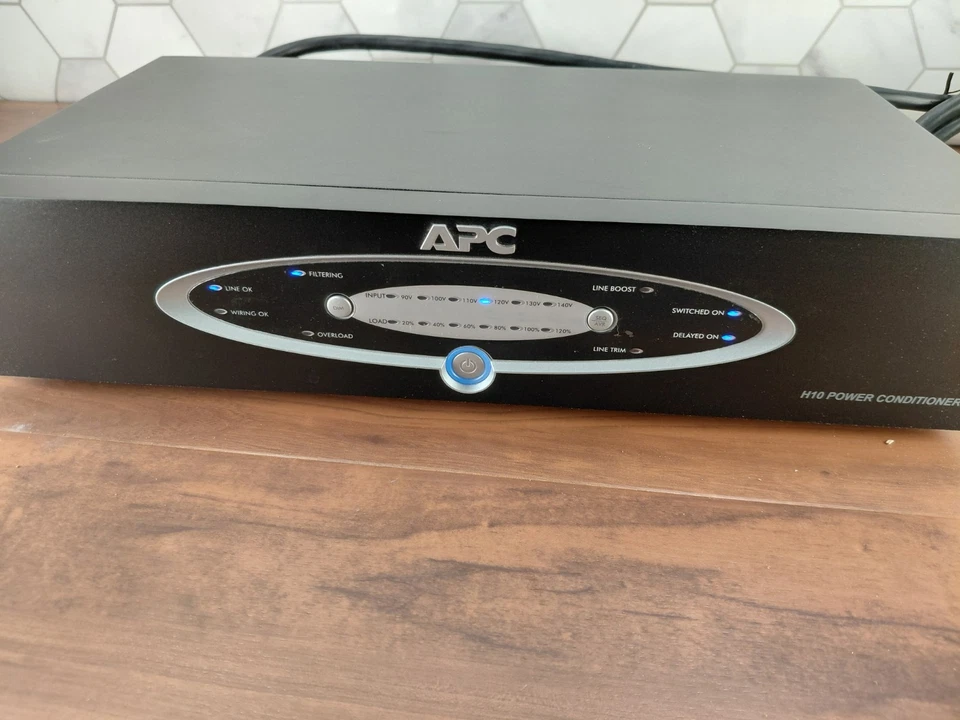 APC H10 Home Theater Power Conditioner black Audio Video Surge ⭐️⭐️⭐️⭐️⭐️ - Image 2 of 4