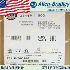 New AB 2711P-T6C20A/D PanelView Plus Terminal...