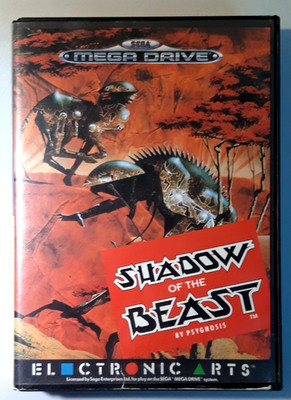 Sega Mega Drive : SHADOW OF THE BEAST by Psygnosis / in OVP mit Anleitung