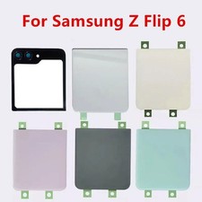 For Samsung Galaxy Z Flip6 Rear Glass Battery Cover Back Door Cover Camera Lens