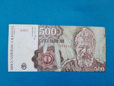 1 x 5000 Lei Rum&auml;nien / Banknote Geldschein von 1991 `