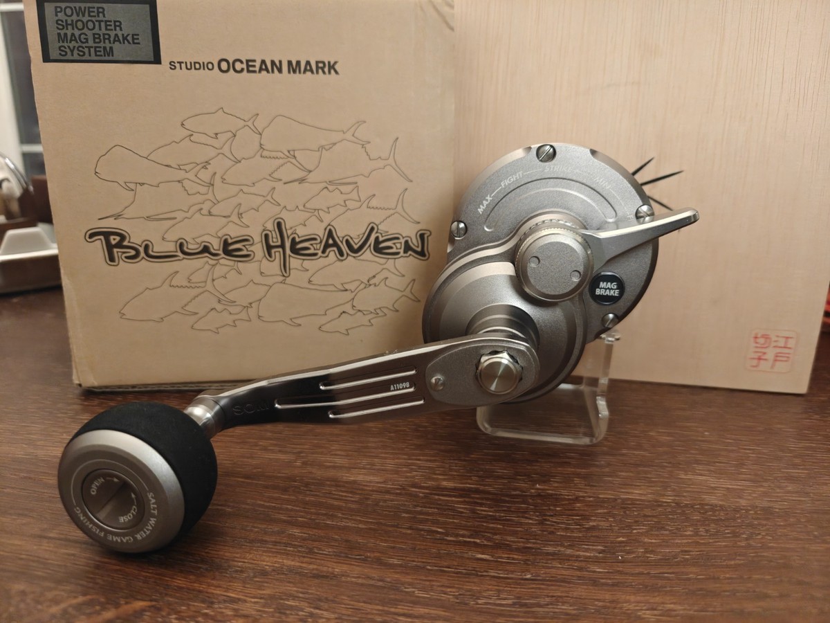 Studio Ocean Mark Blue Heaven BH-80 Hi/L Magbrake Casting Fishing