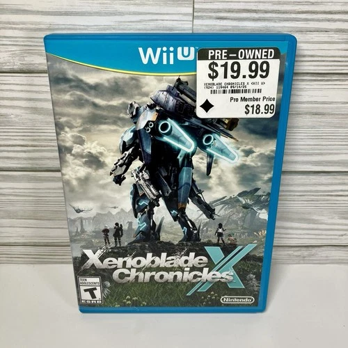 Xenoblade Chronicles X (Nintendo Wii U, 2015) CIB Clean Works