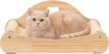 3 in 1 Cat Scratcher Bed 100 Sisal Comfy Chaise Lounge for Cats to Rest