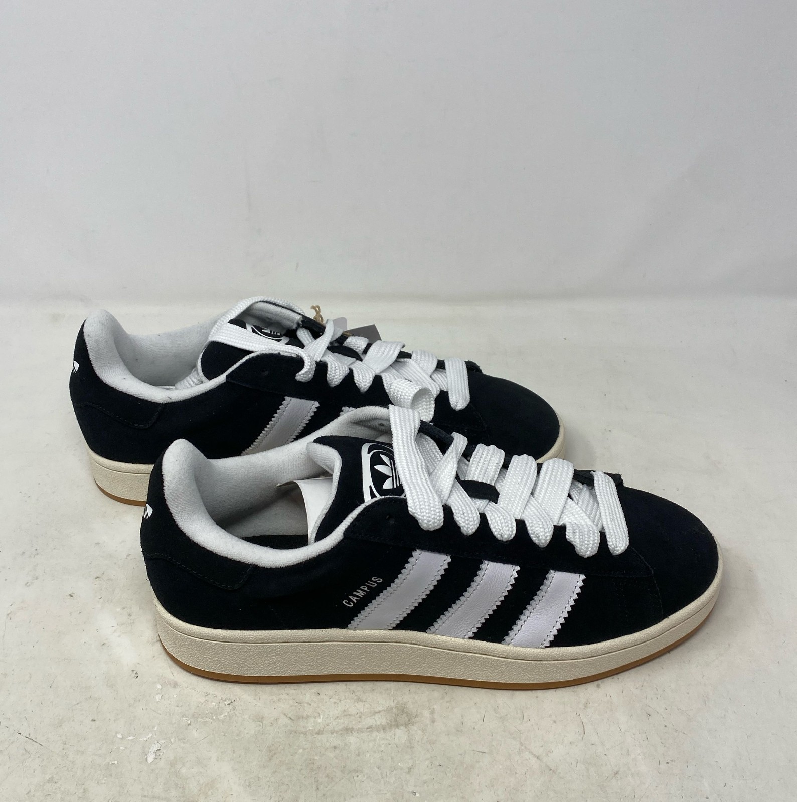 adidas Campus 00s Men’s Sneakers Core Black/Cloud White HQ8708 Size 9.5