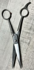 Vintage C-Mon Saber Blade Barber Shears Solingen Germany Brooklyn NY Scissors